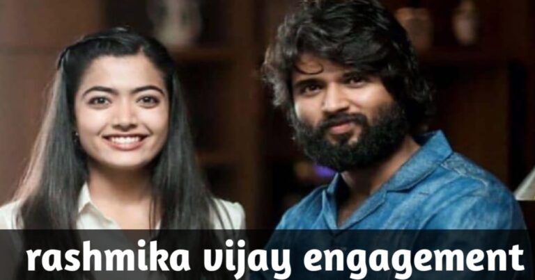 Rashmika Mandanna and Vijay Deverkonda engagement
